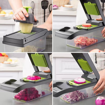 Multifunctional Vegetable Chopper & Slicer Set