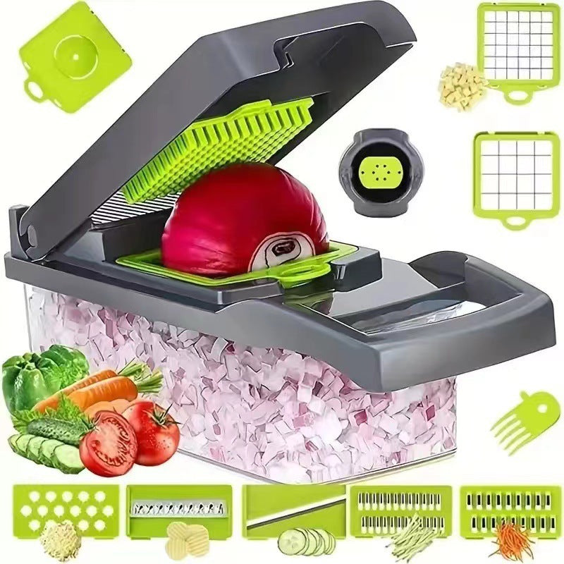 Multifunctional Vegetable Chopper & Slicer Set