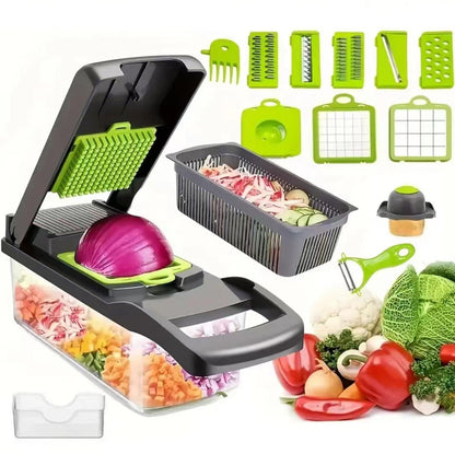 Multifunctional Vegetable Chopper & Slicer Set