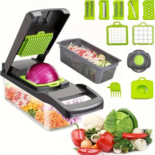 Multifunctional Vegetable Chopper & Slicer Set