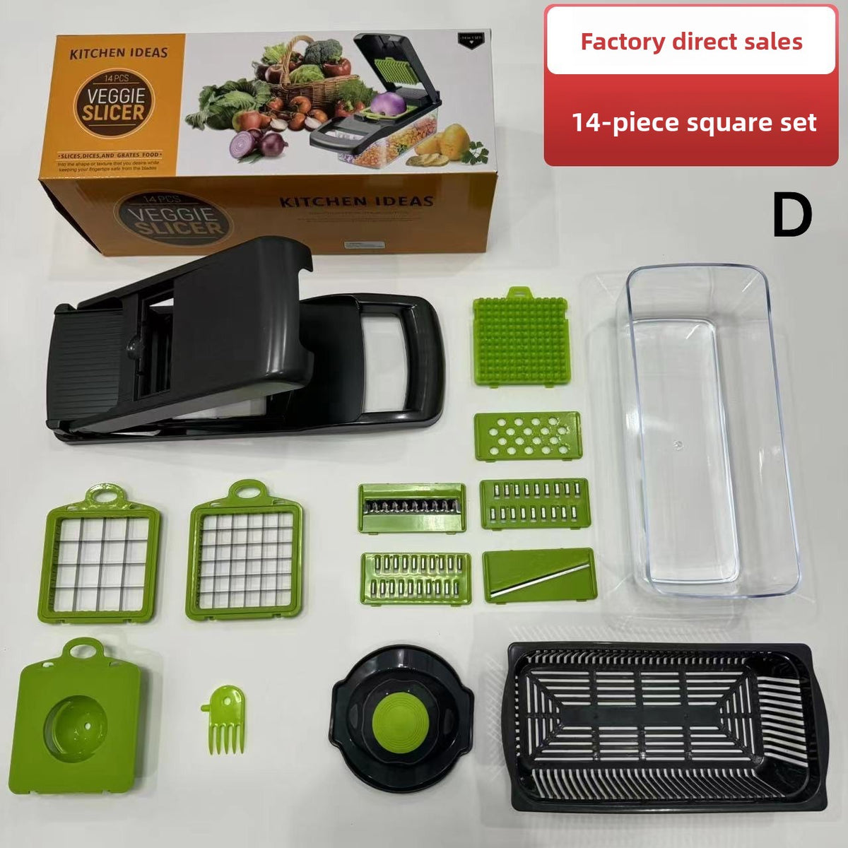 Multifunctional Vegetable Chopper & Slicer Set