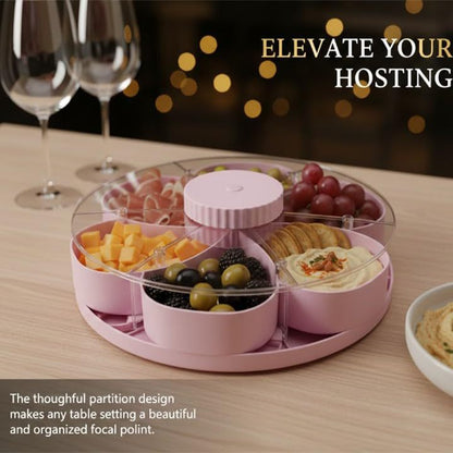 Rotating Snack Tray