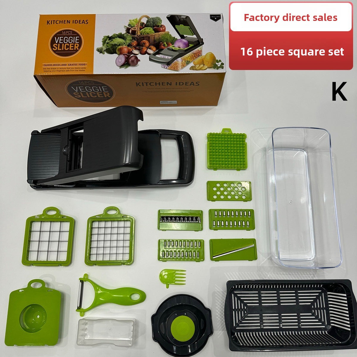 Multifunctional Vegetable Chopper & Slicer Set