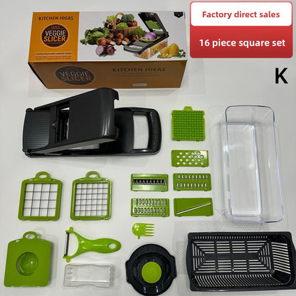 Multifunctional Vegetable Chopper & Slicer Set