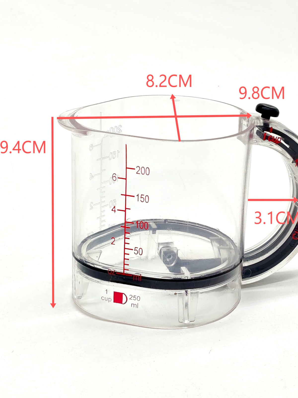 Adjustable Measuring Cup – 2-in-1 Smart Baking Tool