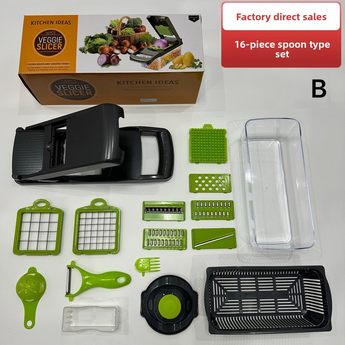 Multifunctional Vegetable Chopper & Slicer Set