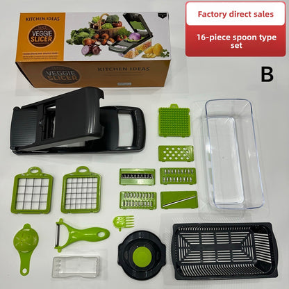 Multifunctional Vegetable Chopper & Slicer Set